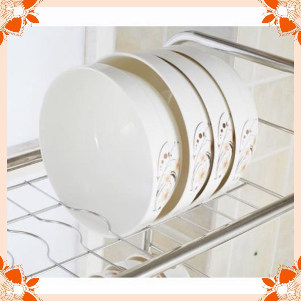 Kệ Chén Bát Inox 304 Thông Minh VANDO Cao Cấp Chất Liệu Bền Đẹp