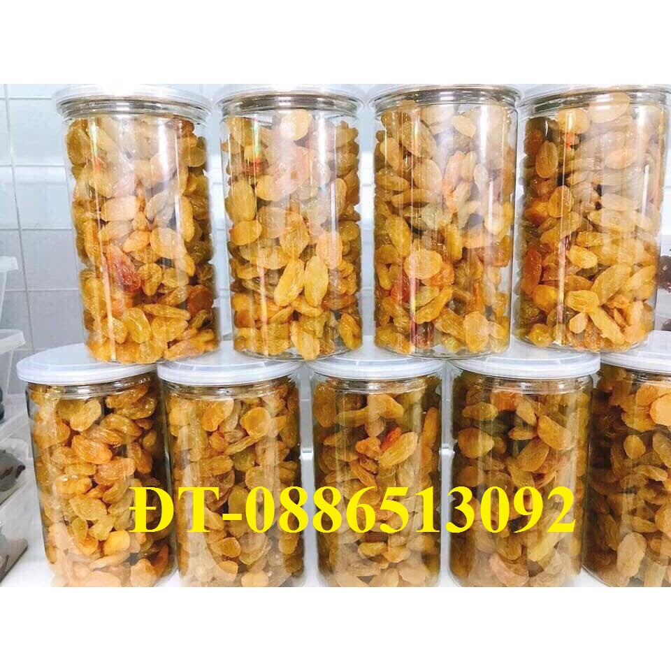 NHO VÀNG NHẬP KHẨU ẤN ĐỘ 500g GOLDEN RAISINS LOẠI 1