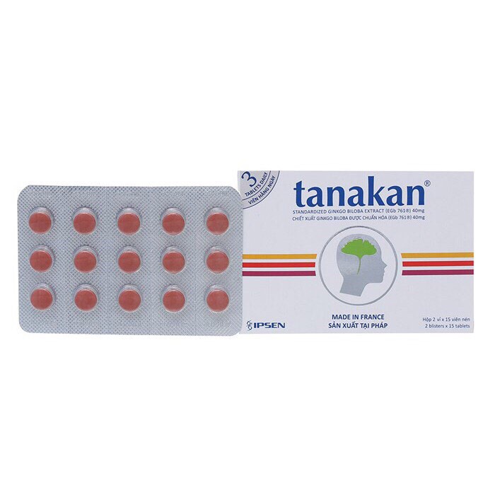 Viên bổ não Tanakan 40mg