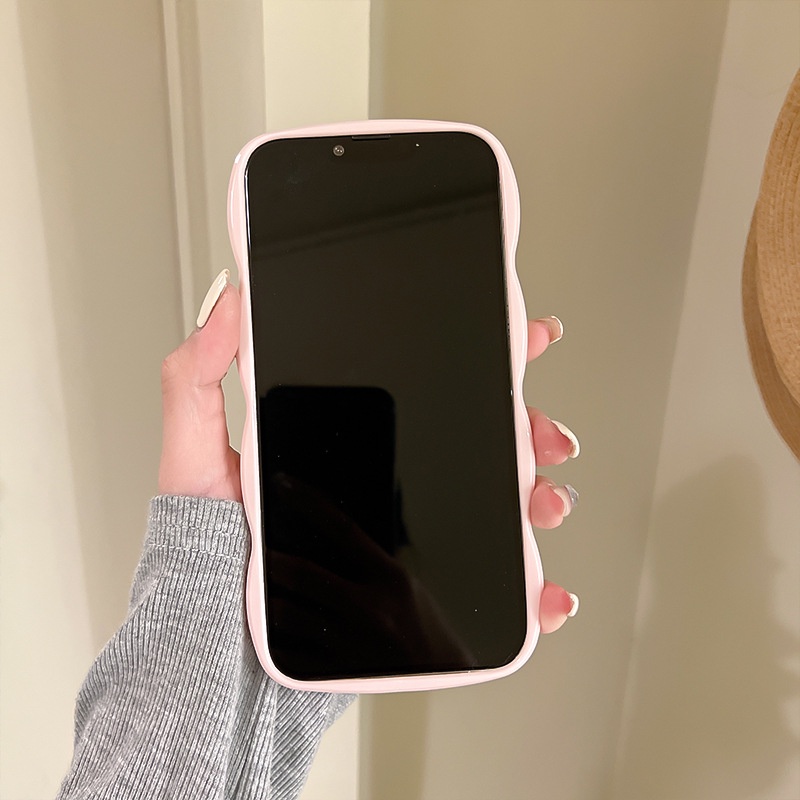 Ốp lưng iphone Ốp Điện Thoại Nhựa Acrylic Phối Ren Họa Tiết Hoạt Hình Cho iphone 13Pro 11 12 6 7 8 14pro xr Dinuo case