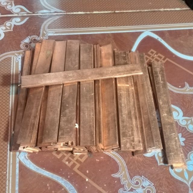 Thanh đồng đỏ 100%