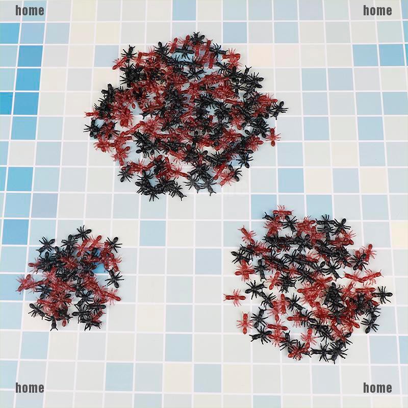 Set 50 / 100 / 200 Kiến Giả Bằng Nhựa Trang Trí Halloween