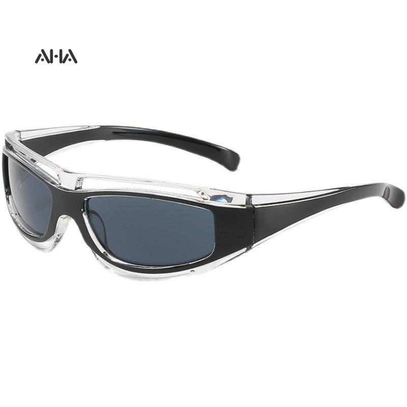 AHA OFFICIAL Kính mát AHA gọng lớn thời trang cho nam nữ