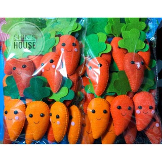 Cà rốt vải nỉ ( giá set 5 củ )