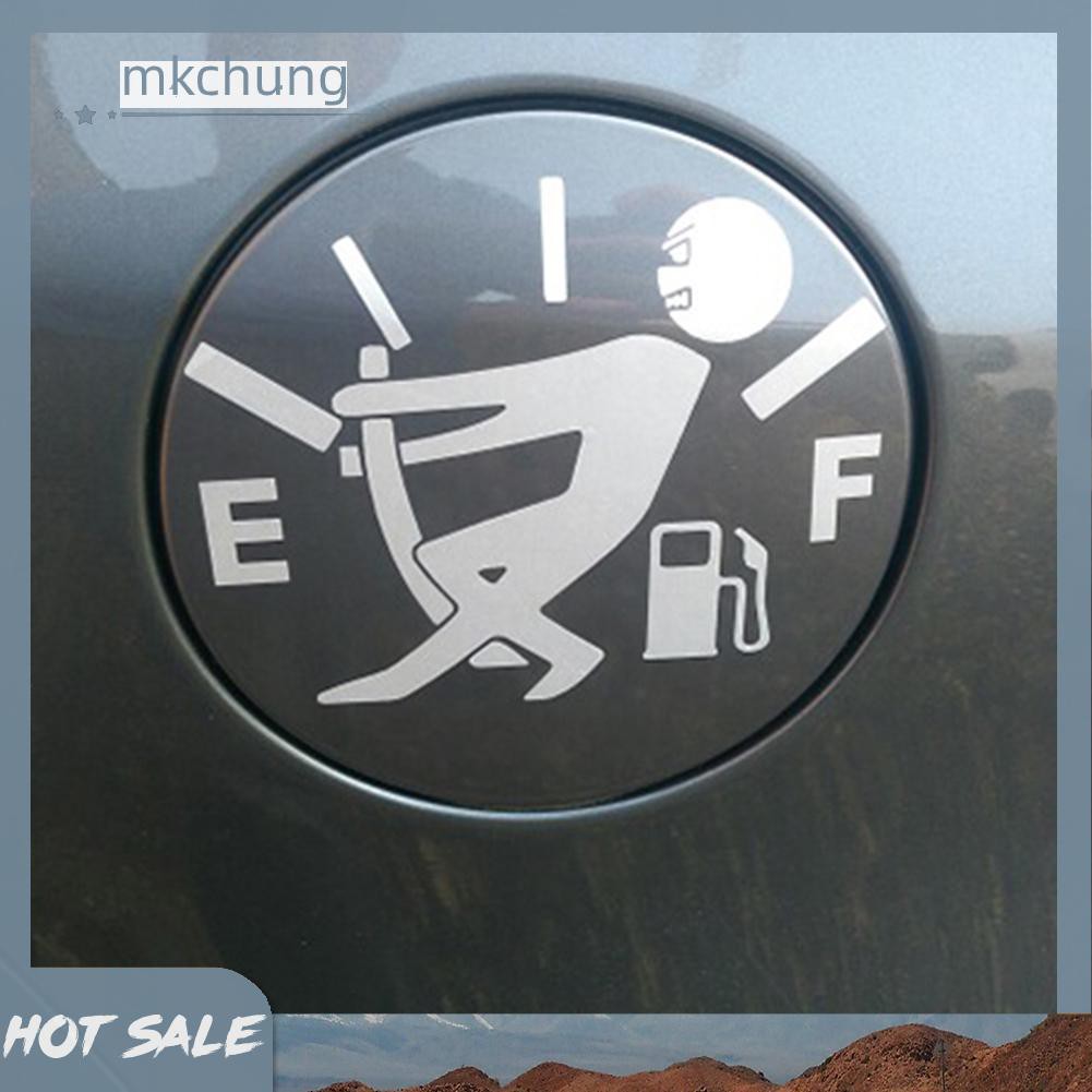 Decal Dán Trang Trí Bình Xăng Xe Ô Tô Họa Tiết Vui Nhộn