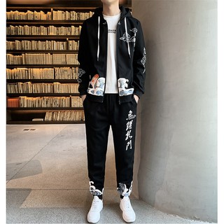 Siêu phẩm mang đậm chất Nhật Bản Bộ Nỉ Trắng- Đen