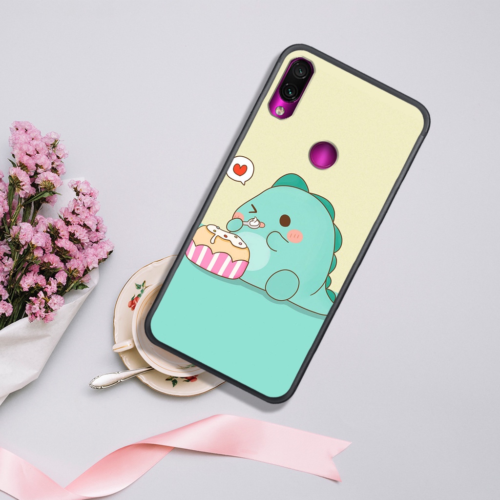 [HOT]ỐP XIAOMI REDMI NOTE 5/5 PRO - NOTE 6/6 PRO - NOTE 7/7 PRO - REDMI 7  , IN HÌNH KHỦNG LONG CHIBI SIÊU DỄ THƯƠNG.