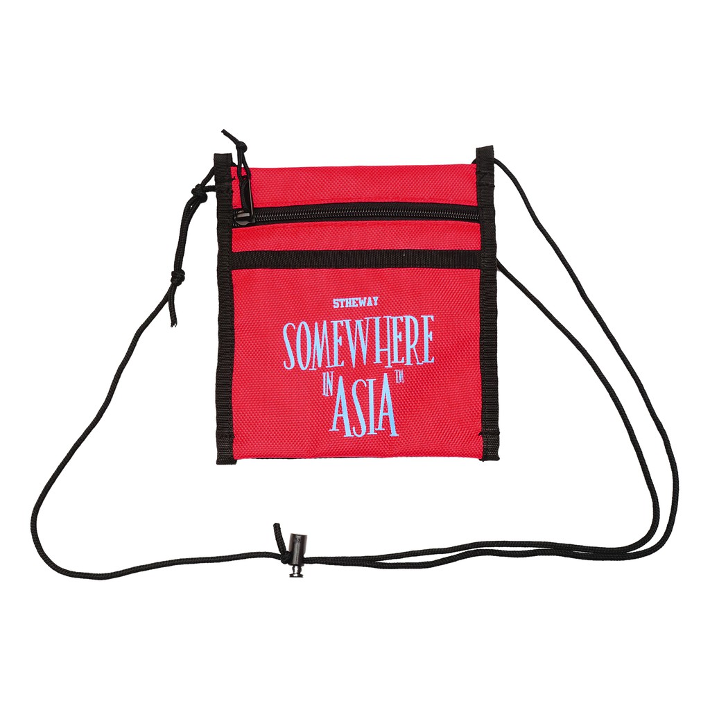 5THEWAY® VN SOUVENIR SACOCHE™ in RED aka Túi Đeo Chéo Đỏ