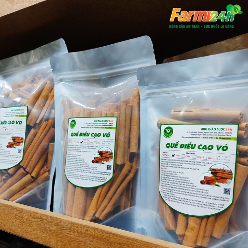 [LOẠI THƯỢNG HẠNG] Quế thanh (quế điếu) cạo vỏ Yên Bái, dùng pha trà, làm sạch nhà cửa, trang trí quán [100g - 250g]
