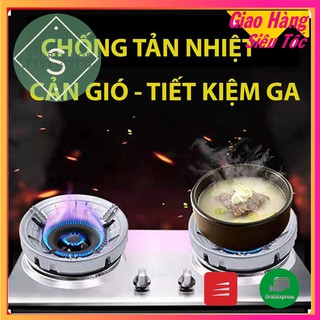 Kiềng bếp ga cản gió, chống tản nhiệt, giúp tiết kiệm ga, nấu nhanh hơn, hạn chế phả hơi nóng vào người nấu [KIỀNG BẾP]