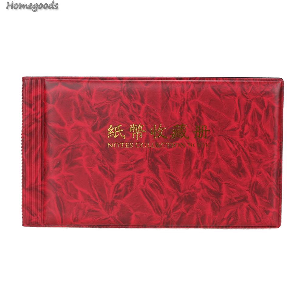 Tập Album Sưu Tập Tiền Giấy 20 Trang Tiện Lợi