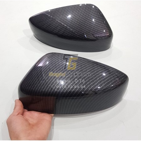 Ốp gương chiếu hậu CARBON Xe mazda CX5, CX-5 2018- 2021, 2022 vân cacbon - Bộ 2 ốp