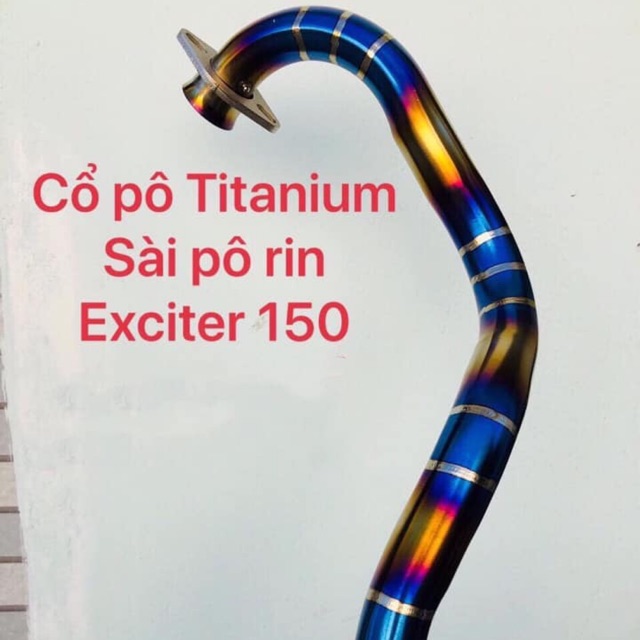 cổ titanium  gắn ex 150