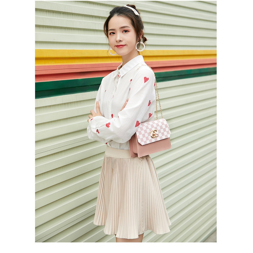 [ FREESHIP ] [ SALE OFF ] Túi Đeo Chéo Nữ Trẻ Trung Phong Cách Hàn Quốc - X050