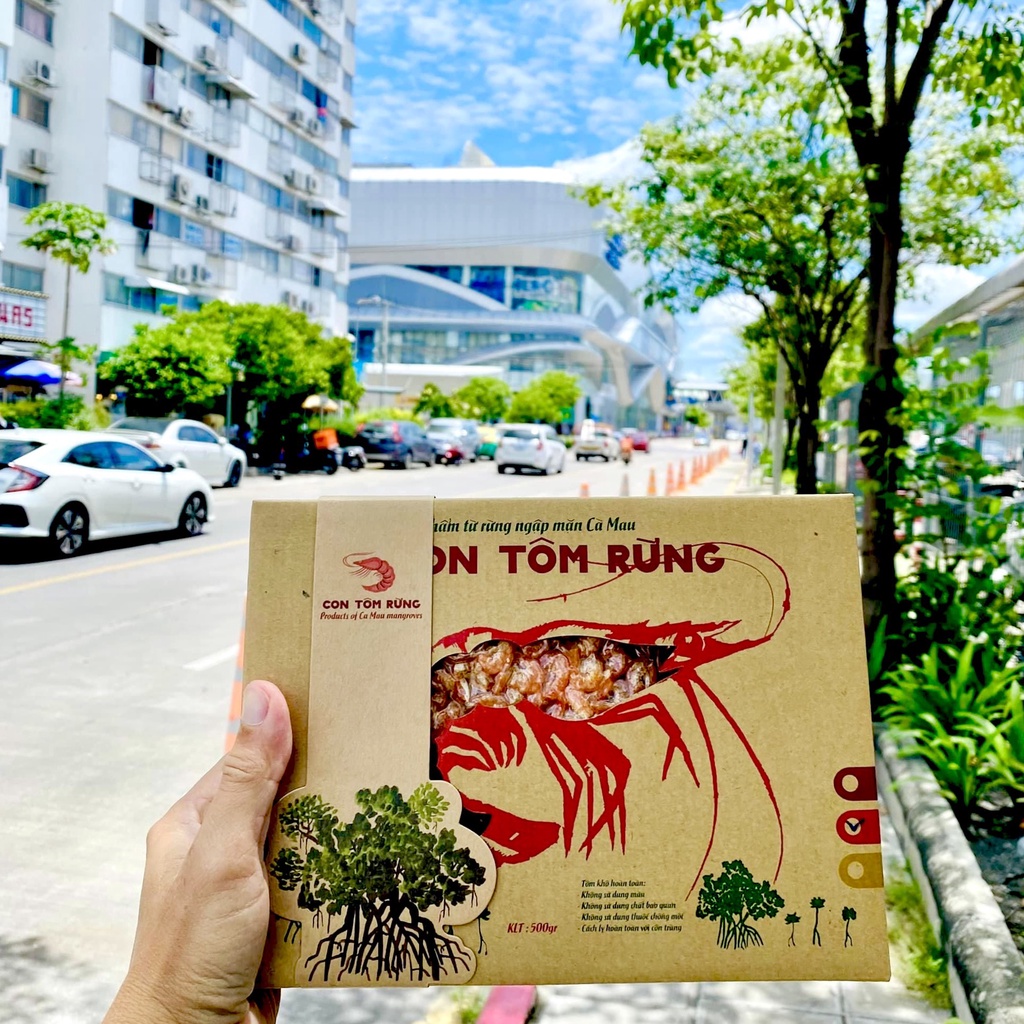 Tôm khô 500g loại đặc biệt con tôm rừng