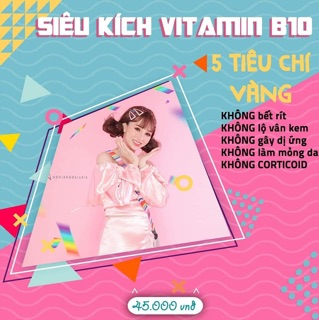 Siêu Kích Trắng Vitamin B10