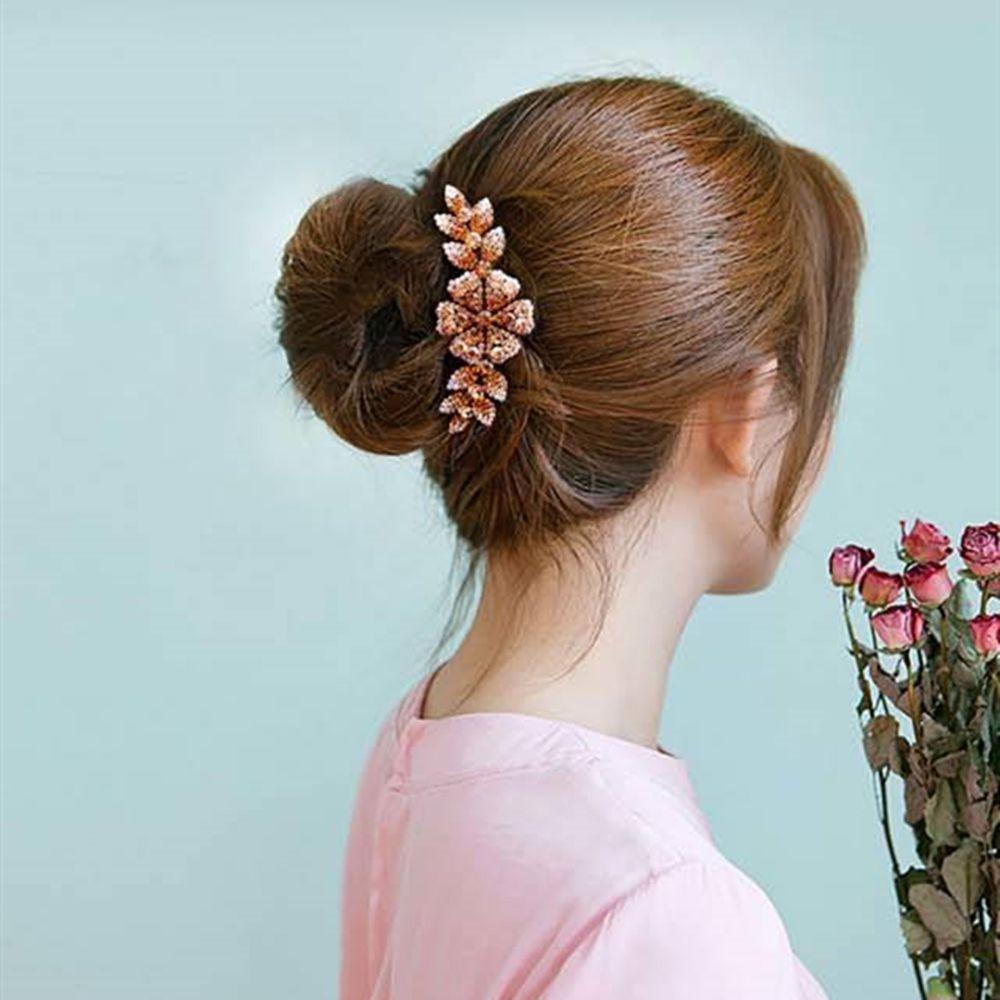 Lược Cài Tóc Đính Đá Lấp Lánh Thanh Lịch Cho Cô Dâu