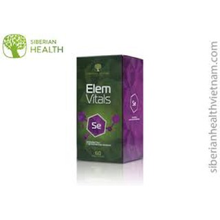 Thực phẩm chức năng Elemvitals Selenium with Siberian herbs