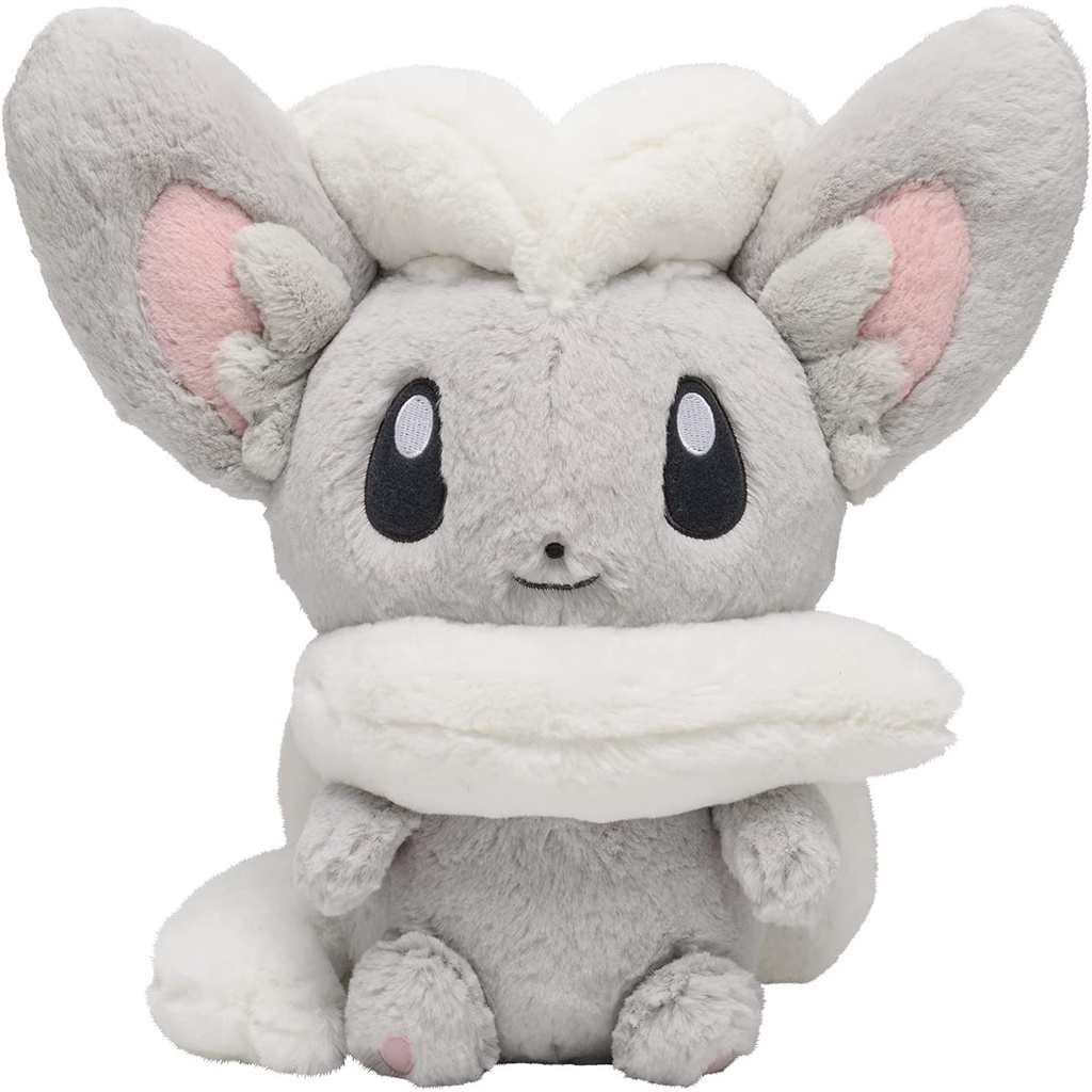 Gấu bông pkm center Jumbo Fluffy Cinccino Plush cao cấp cỡ lớn Nhật Bản Cinccino Comfy Friends