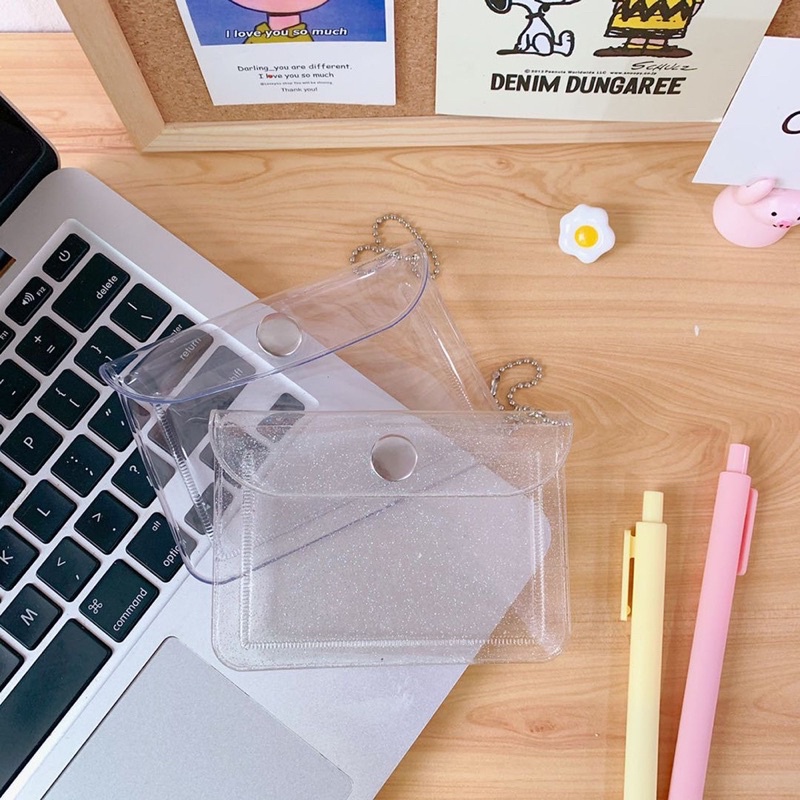 Ví Đựng Thẻ Trong Suốt Xinh Xắn