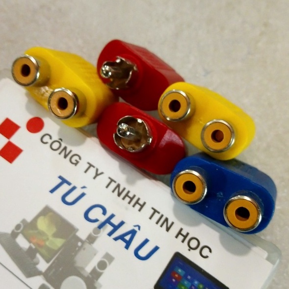 Đầu chia AV 1 ra 2 AV