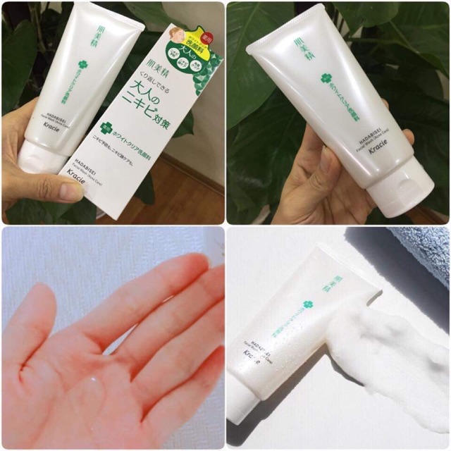 Kết quả hình ảnh cho sữa rửa mặt kracie trị mụn
