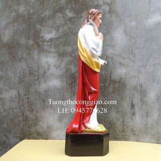 Tượng Thánh Gioan Tông Đồ 60cm (Thánh Gioan Thánh Sử)