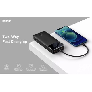 Sạc pin dự phòng 20000mah bipow cho các dòng điện thoại máy tính bảng công nghệ sạc nhanh 20w chính hãng baseus