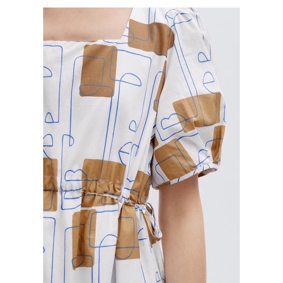 Đầm hoạ tiết Eifini