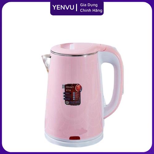 (YV) Ấm Siêu Tốc JipLai Thái Lan 2.5L Cao Cấp 1800W Cách Điện - Cách Nhiệt Siêu Bền Đẹp - Đun Sôi Nhanh