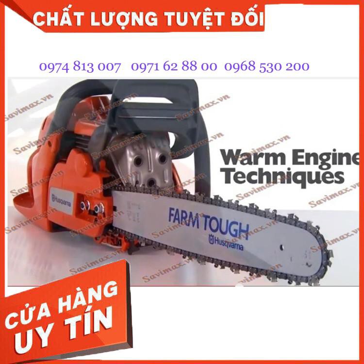 Máy cưa cành dùng xăng Husqvarna 365, máy cưa gỗ công suất 3,4kw, máy cưa xích Husqvarma Giá cực Rẻ