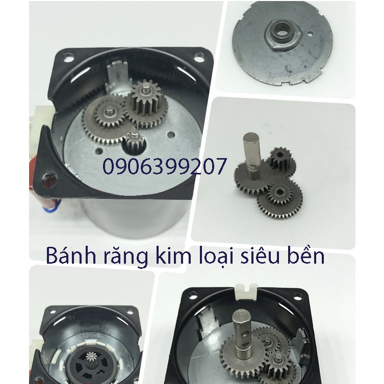 motor giảm tốc 220v - motor giảm tốc 5 rpm