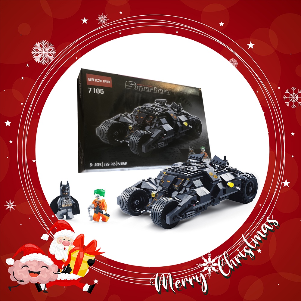 Bộ đồ chơi lắp rap lego siêu xe Tumber Batman Người Dơi SMART BRAIN_ĐỒ CHƠI THÔNG MINH Hà Nội