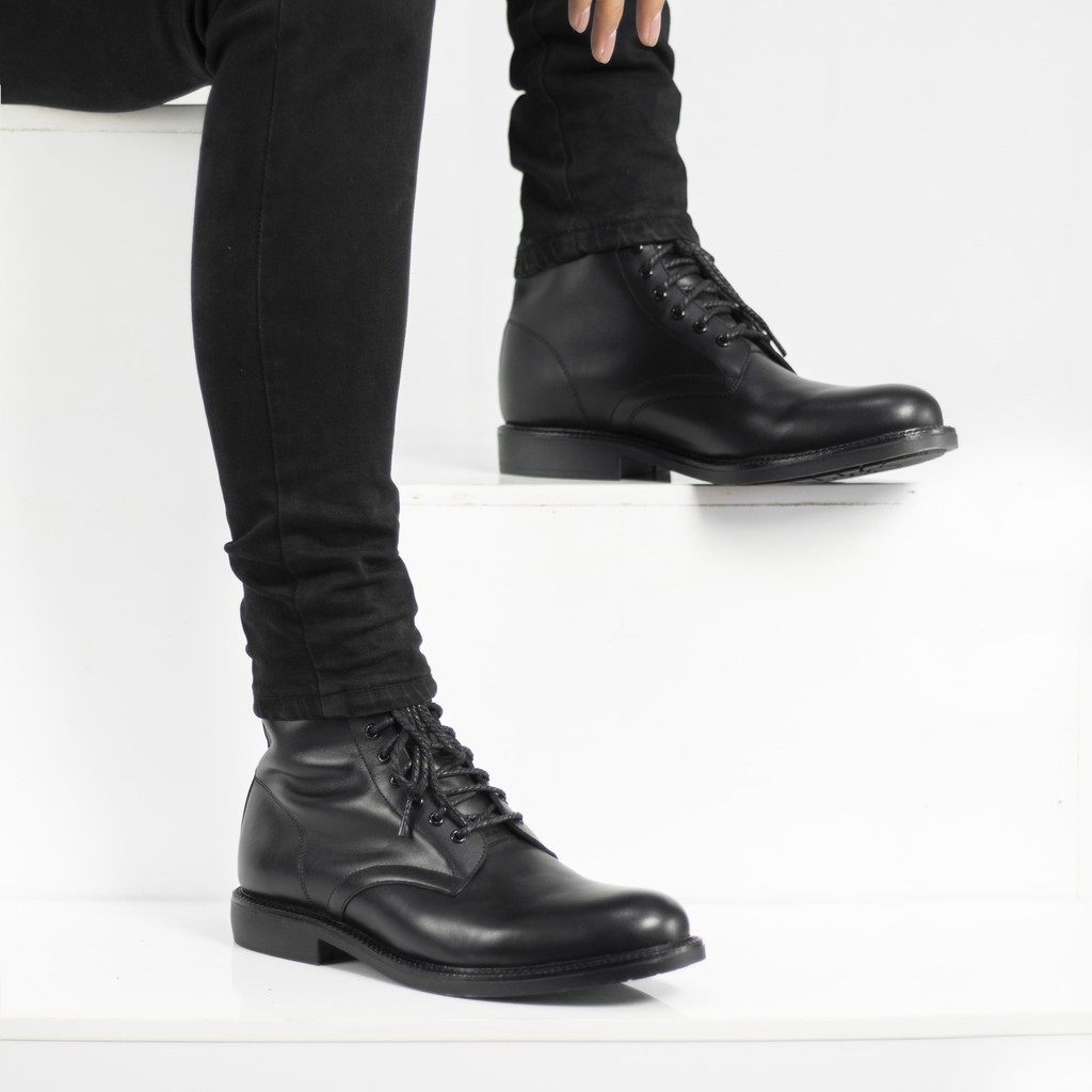 Giày boot FANGY Combat Boots SS1 - Black