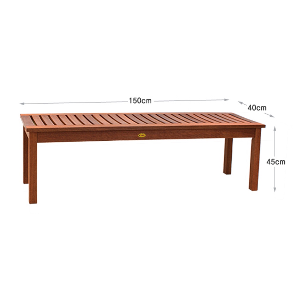 Ghế băng Suwuk IBIE gỗ dầu