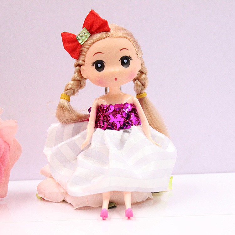 Búp Bê Barbie Hoạt Hình Xinh Xắn Cho Bé Gái