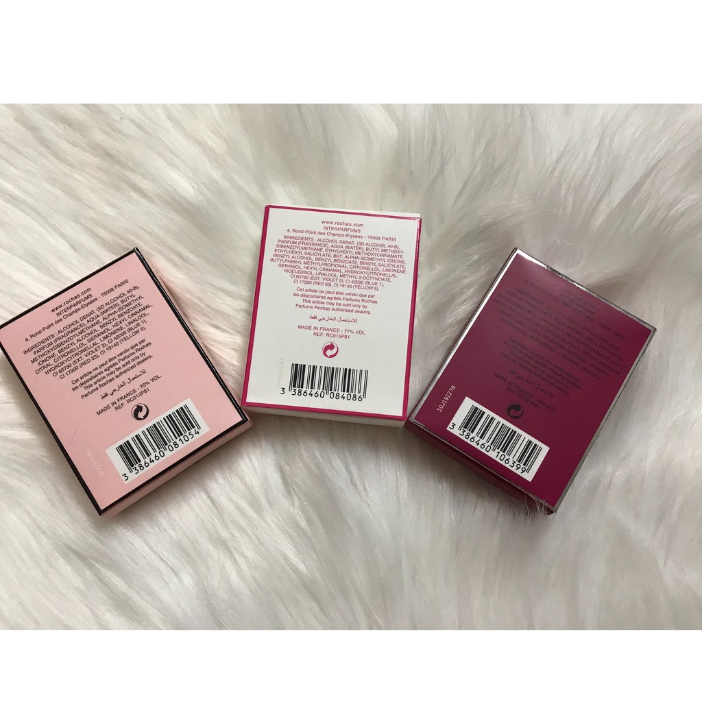 Nước hoa nữ Mademoiselle Rochas mini 4.5ml