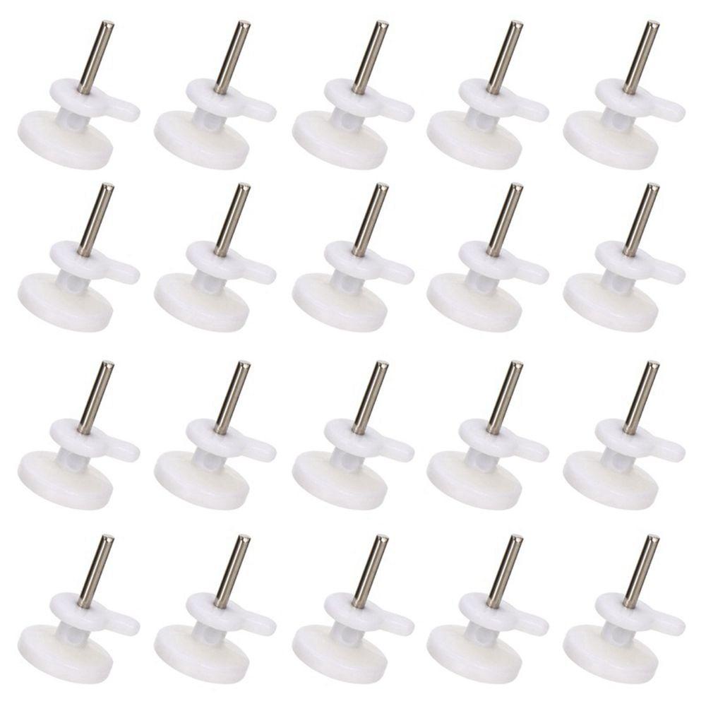 Set 50 Móc Tròn Bằng Gỗ Dùng Treo Khung Ảnh Trang Trí Đám Cưới​​ Móc Treo Đồ Gắn Tường Tiện Lợi