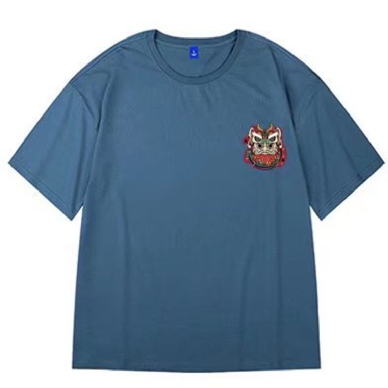 Áo Thun Tay Lỡ Cổ Tròn In Chữ M-8XL Phong Cách Hip Hop Thời Trang Mùa Hè Cho Nam Và Nữ