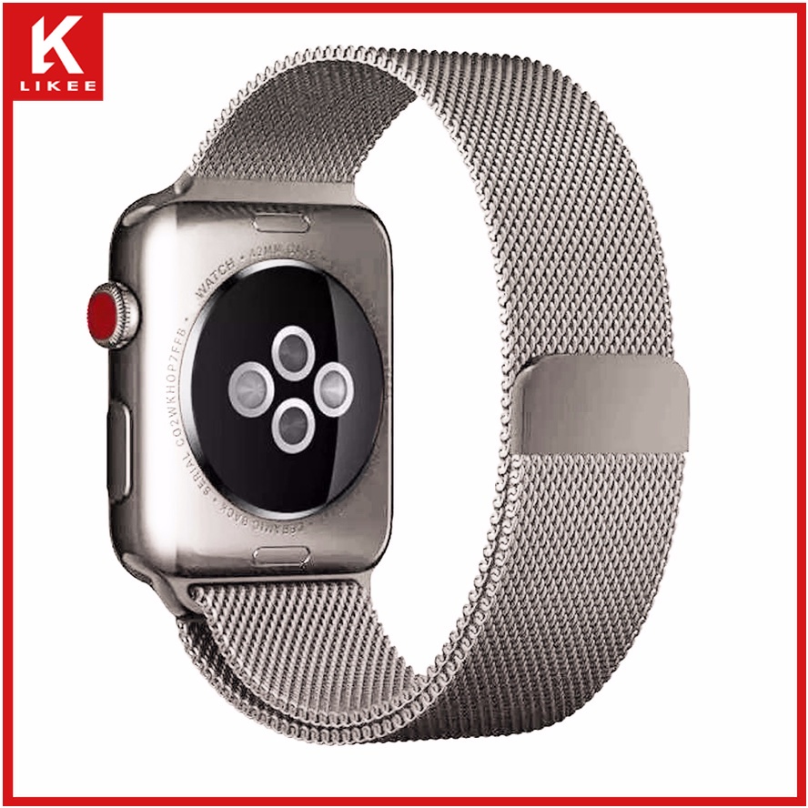 Dây Đeo Inox Milanese Cho Đồng Hồ Thông Minh Apple Watch Series 8 Ultra7 6 Se 5 4 3 2 1 iWatch 45mm 41mm 42mm 38mm 40mm 44mm
