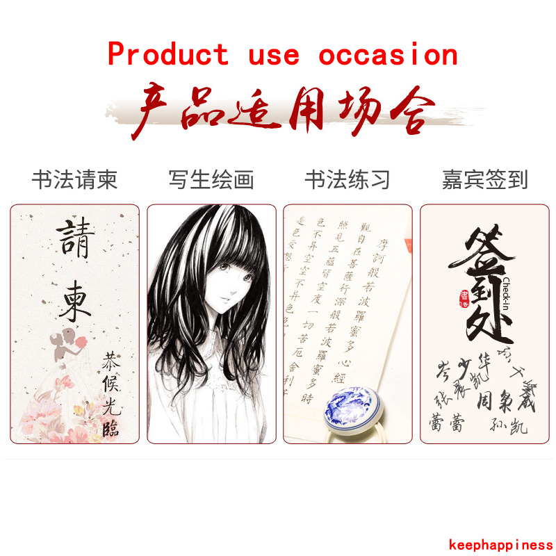 Bút ký thư pháp có thể thêm mực bút lông mềm hàng văn phòng phẩm
