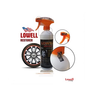 Xịt bóng lốp xe , phục hồi dưỡng đen nhựa nhám ô tô, xe máy, lowell clean