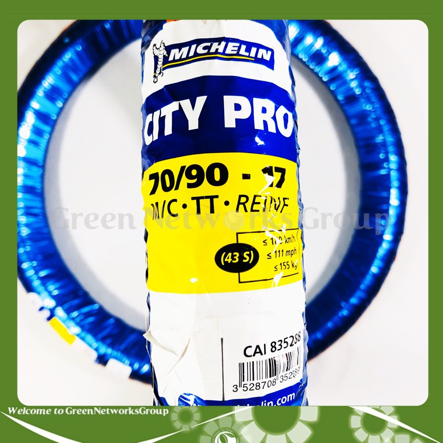 Vỏ xe Michelin City Grip Pro 70/90-17 TL/TT Greennetworks ( Giá 1 Lốp )