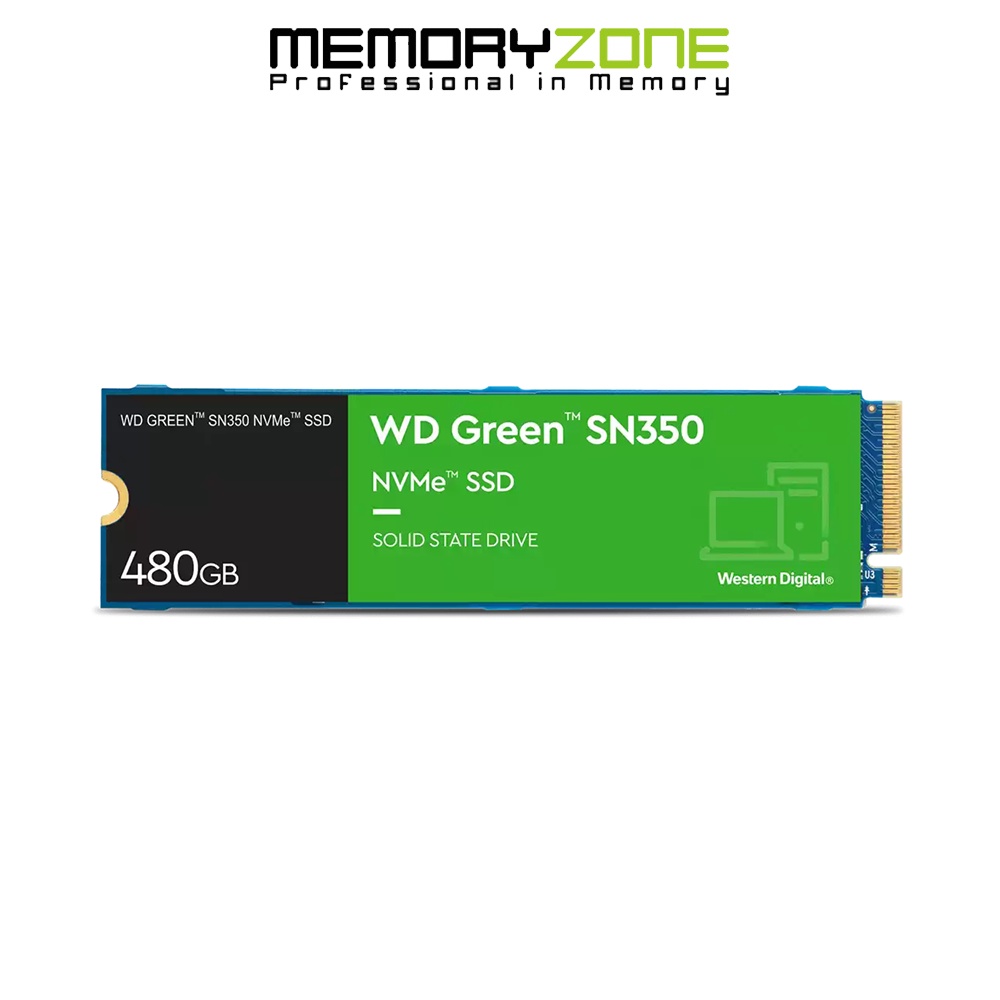 Ổ cứng SSD Western Digital Green SN350 PCIe Gen3 x4 NVMe M.2 480GB WDS480G2G0C