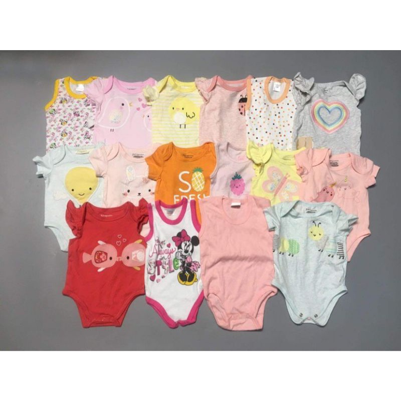 Set 10 bodychip cho bé trai/bé gái size newborn