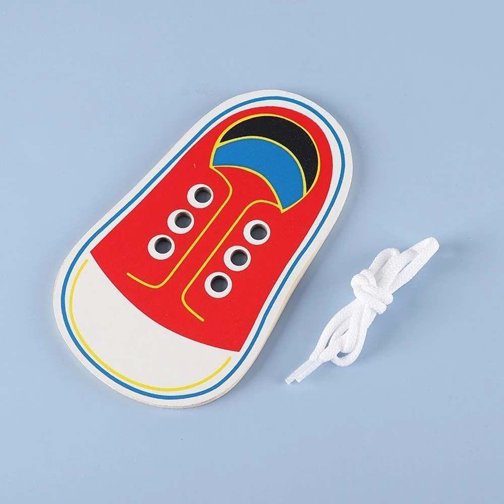 YIYU Đồ Chơi Xếp Hình Dây Giày Cho Bé