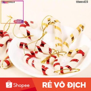 Set 6 Viên Kẹo Hình Ông Già Noel Trang Trí Cây Thông Giáng Sinh
