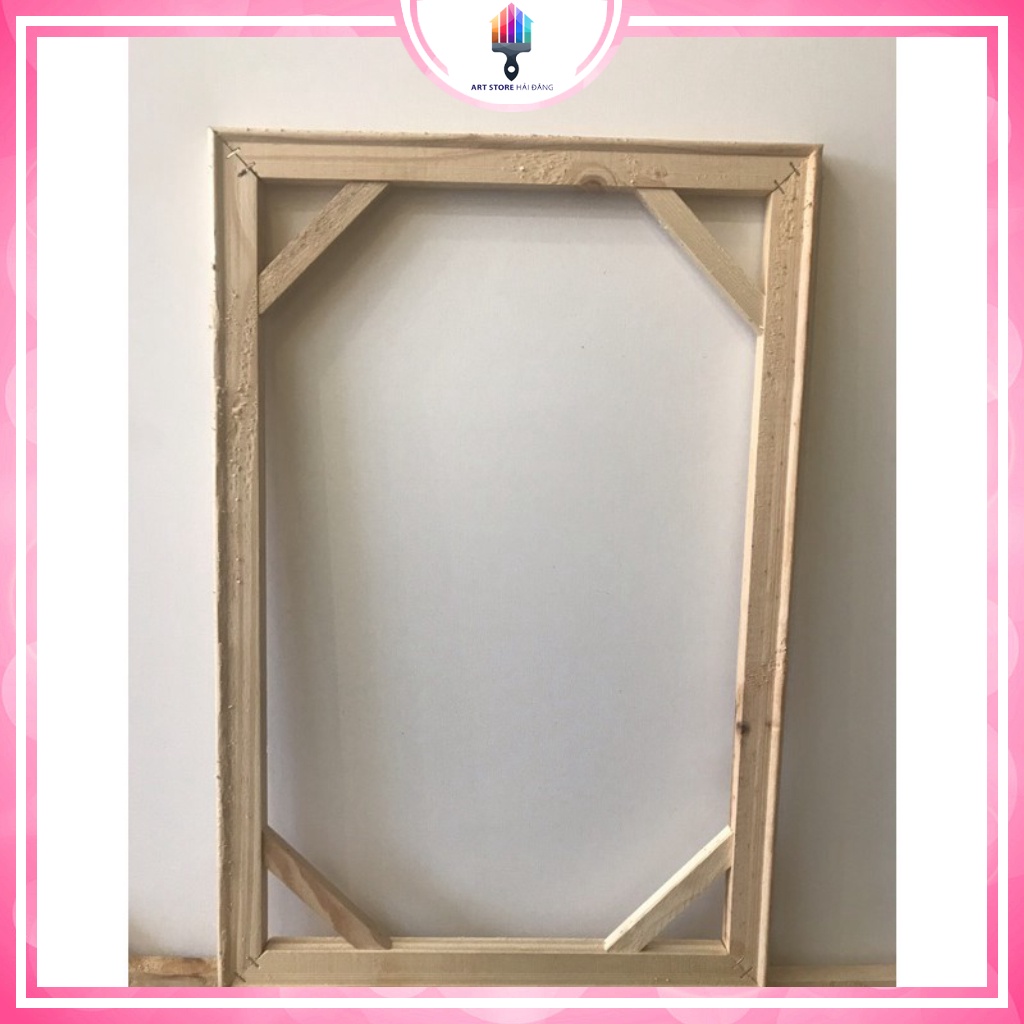 khung gỗ căng toan 60x90 dầy dặn. chắc chắn