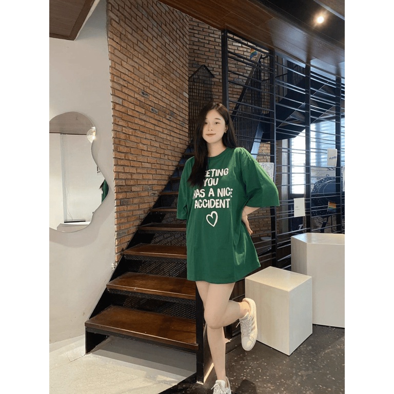 ÁO THUN FORM RỘNG TAY LỠ - THỜI TRANG HÀN QUỐC SIÊU XỊN , HOTTREND GENZ CHO CÁC BẠN TRẺ HIYU FASHION
