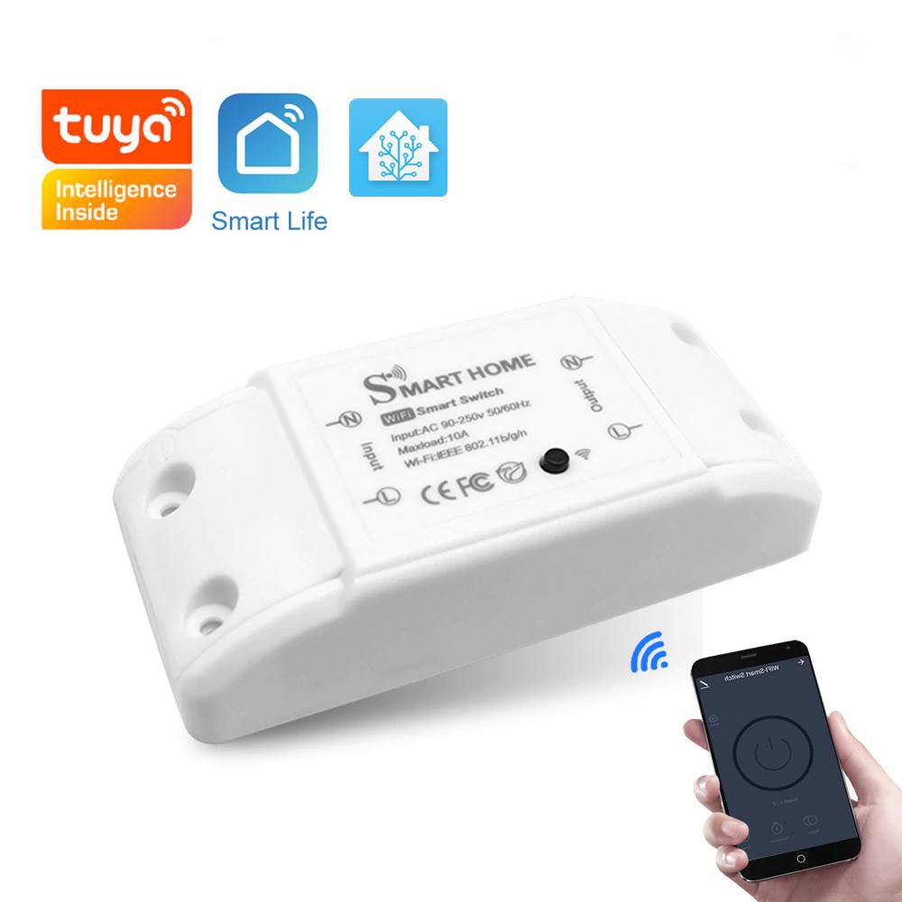Công Tắc TUYA Wifi+ Bluetooth Điều Khiển Từ Xa Tuya Basic